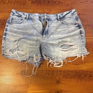 American Eagle Outfitters Distressed Denim Shorts
